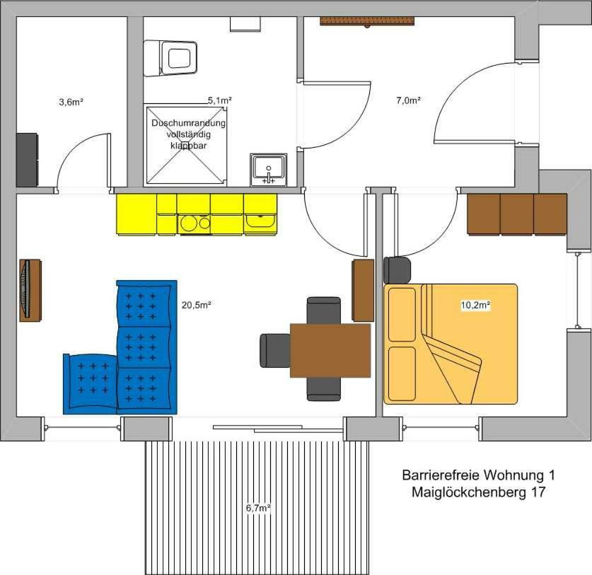 Ferienwohnung Maigloeckchen 17 Karlshagen Eksteriør bilde